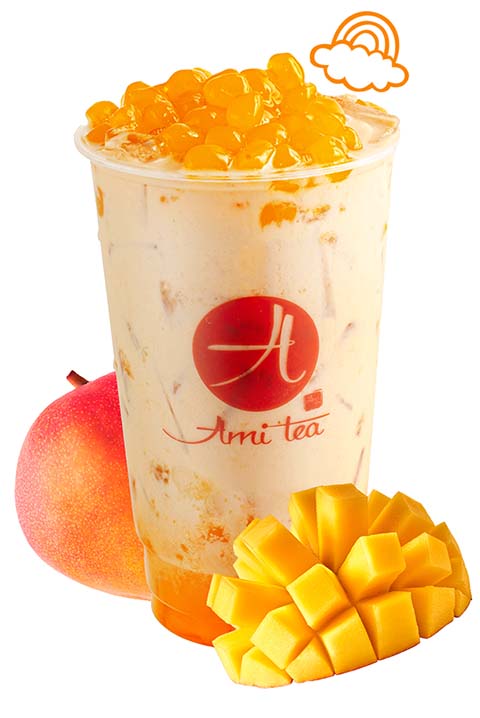 25. Mango Milk Tea (L)